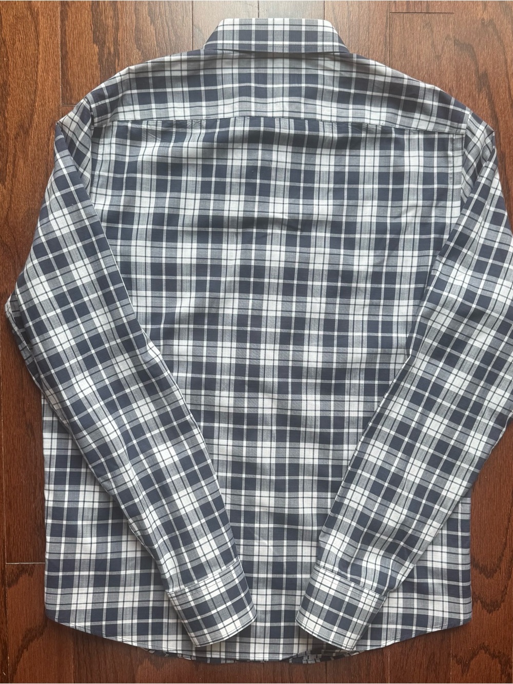 UNTUCKit‎ Plaid Wrinkle Free Slim Fit Button Down Shirt Size Medium - Picture 3 of 7